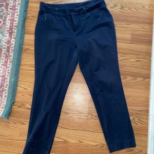 Navy blue work pants